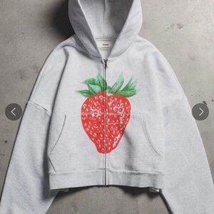 Elwood strawberry rectangle hoodie